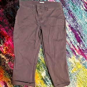 Size 14 Maurice’s Charcoal Grey Capri Pants